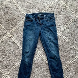 JOES SKINNY JEAN - RAW HEM - high waisted size 26
